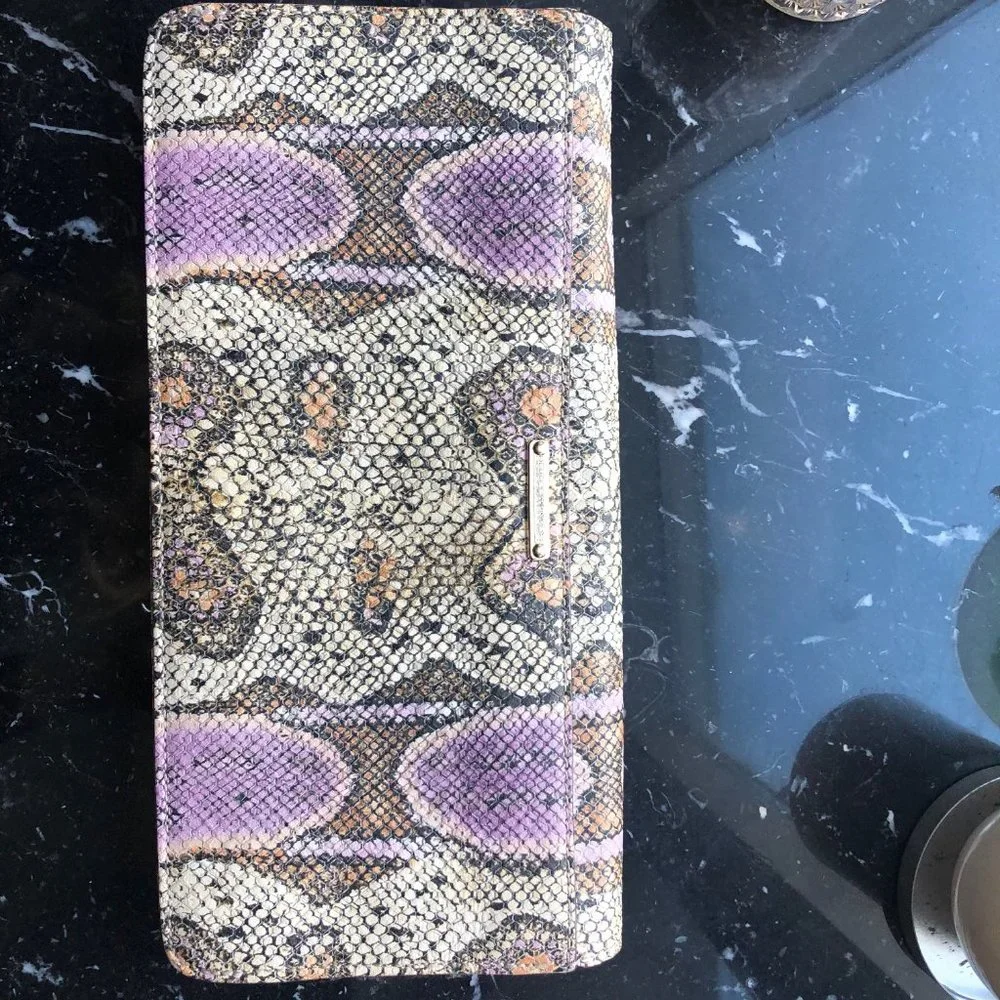 HP🌸🌸Rebecca Minkoff Mulit Coloured Snake Print Evening Bag🌸💥💥💥 - Picture 2 of 4